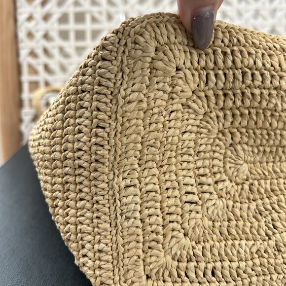 SAINT LAURENT PARIS Le 5 a’ 7 Raffia Bag with box and dust bag - Picture 8 of 16